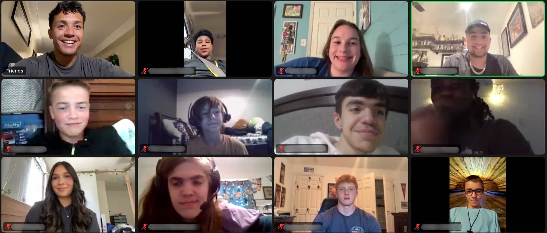 Photo of teen group