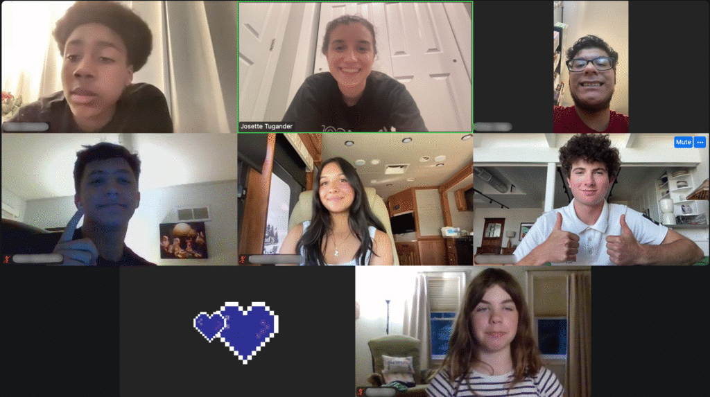 Photo of teen group