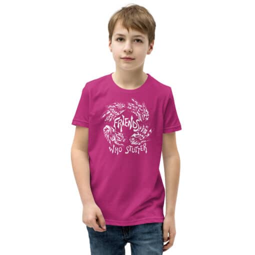 Kids Friends Short Sleeve T-Shirt (Linnea’s Design) - Image 9