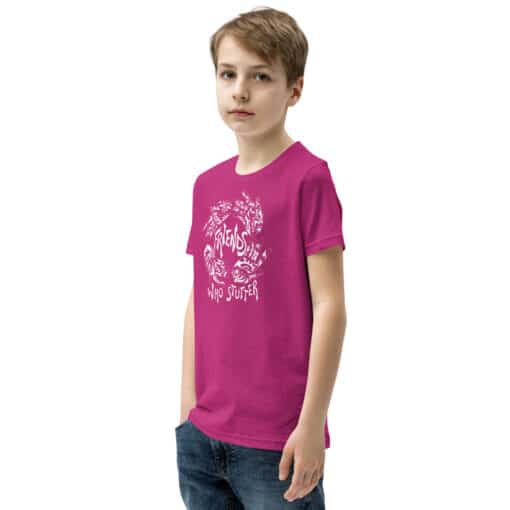 Kids Friends Short Sleeve T-Shirt (Linnea’s Design) - Image 11