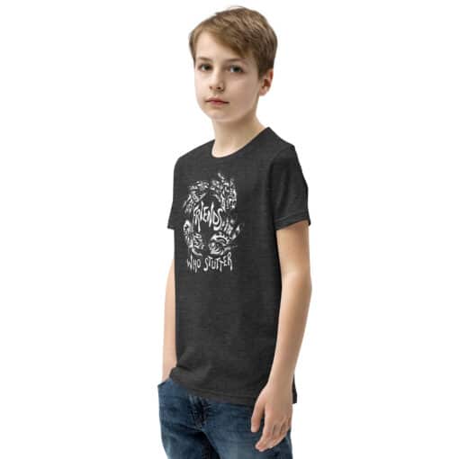 Kids Friends Short Sleeve T-Shirt (Linnea’s Design) - Image 7