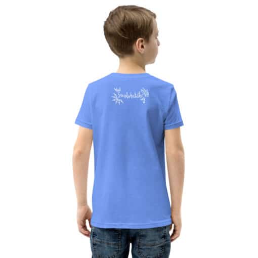 Kids Friends Short Sleeve T-Shirt (Linnea’s Design) - Image 20