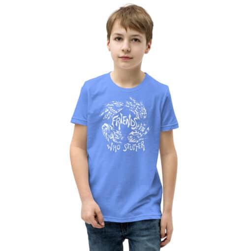 Kids Friends Short Sleeve T-Shirt (Linnea’s Design) - Image 17