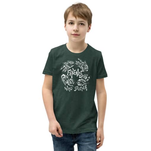Kids Friends Short Sleeve T-Shirt (Linnea’s Design) - Image 13