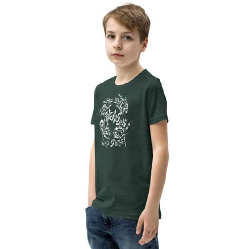 Kids Friends Short Sleeve T-Shirt (Linnea’s Design) - Image 15