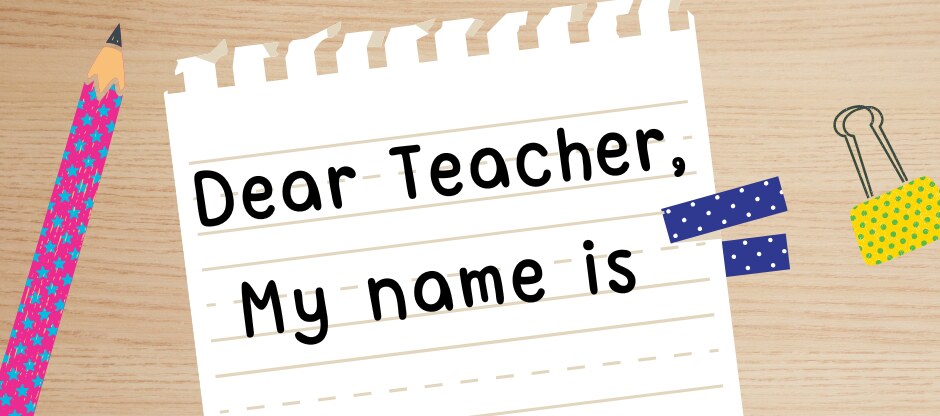 Dear Teacher image