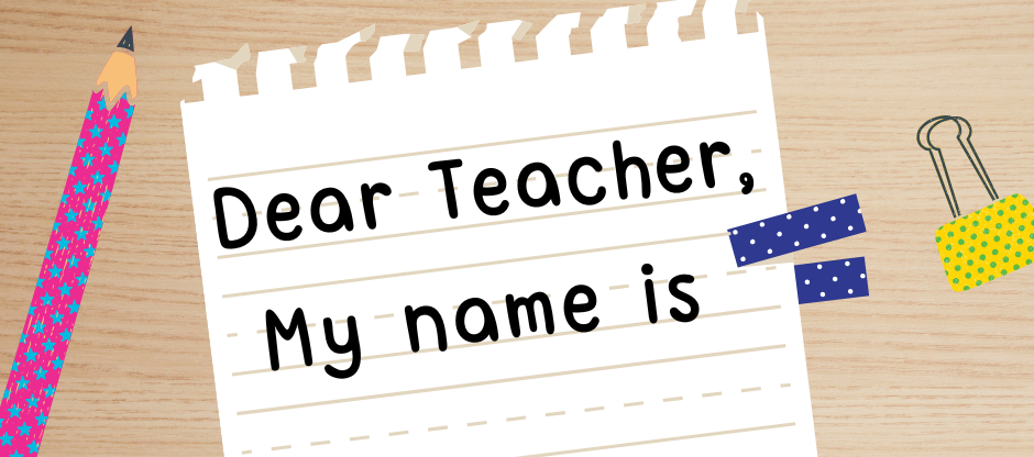 Blog image - sample email to teacher-4 Dear Teacher image