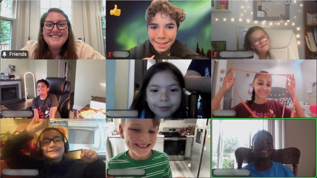 Group photo of kids group on Sep. 14, 2024