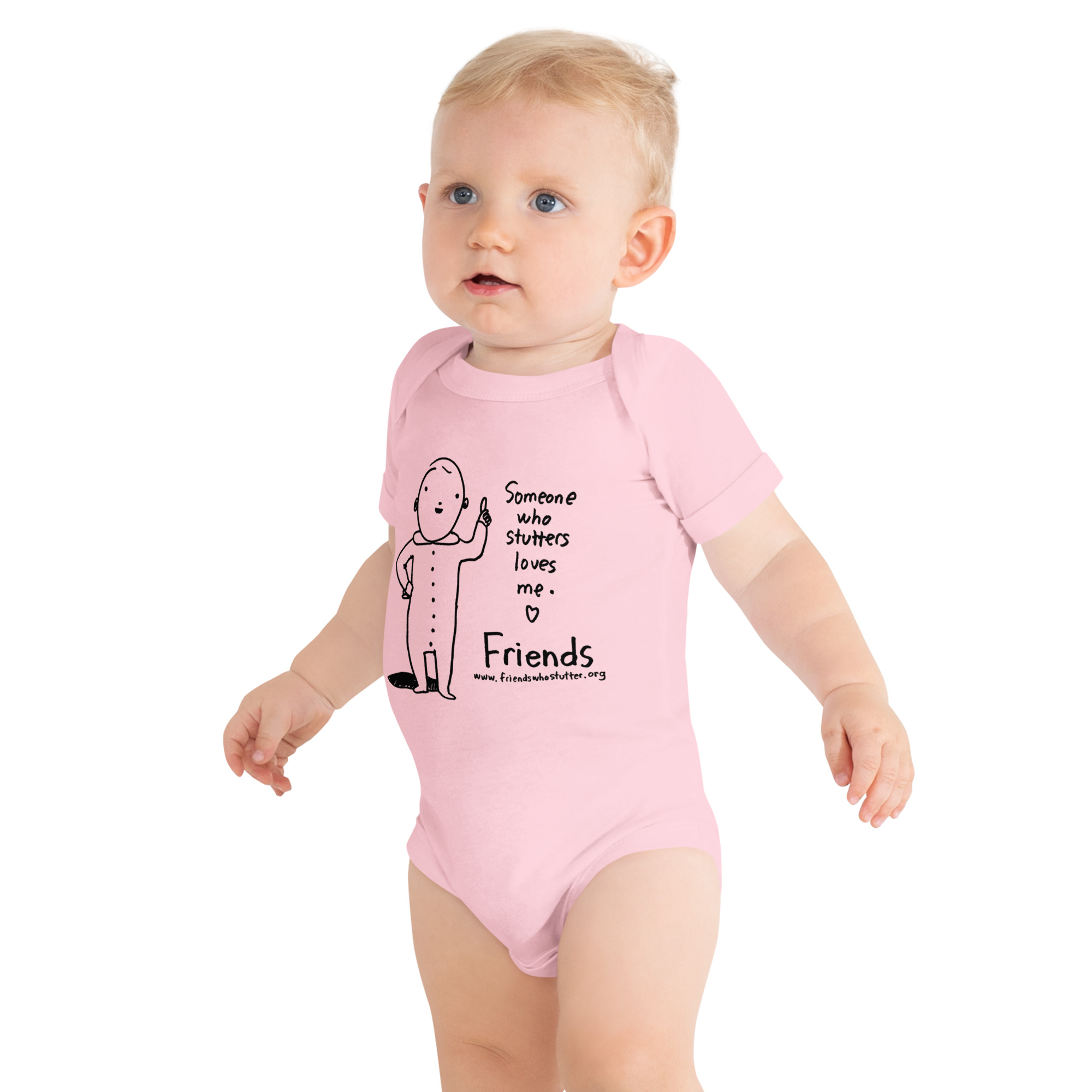 Baby Friends Onesie - Image 4