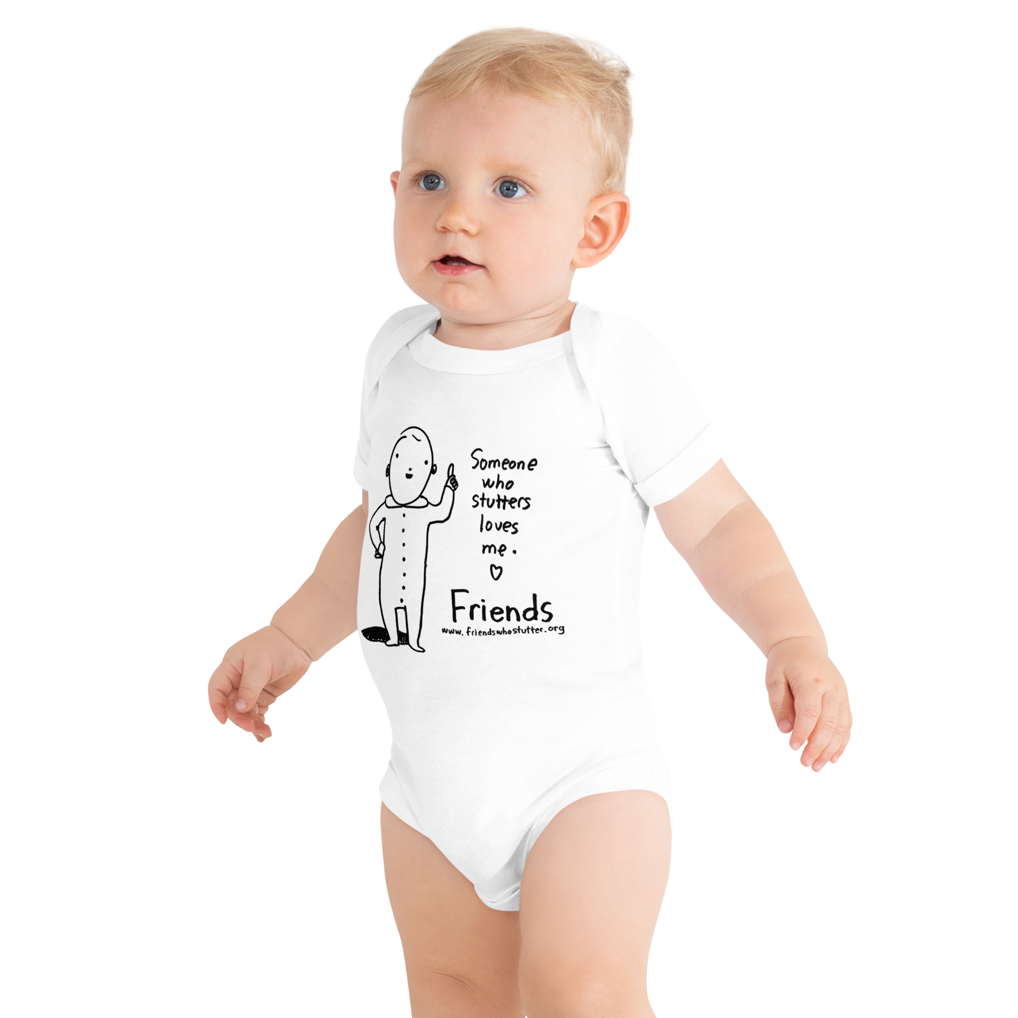 Baby Friends Onesie - Image 5