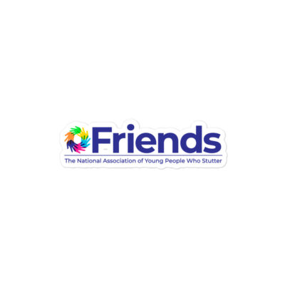 Friends sticker (with tagline)