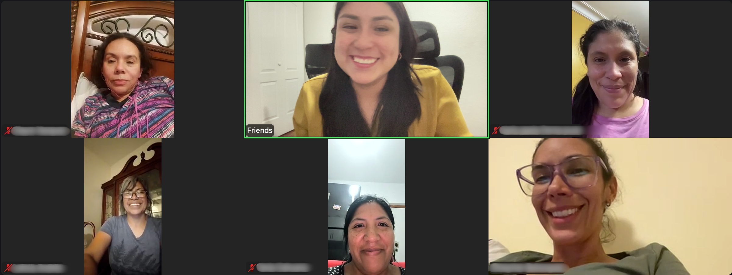 Friends_Spanish_Parent_Group_2026_01_Photo Group photo of May's virtual parent group